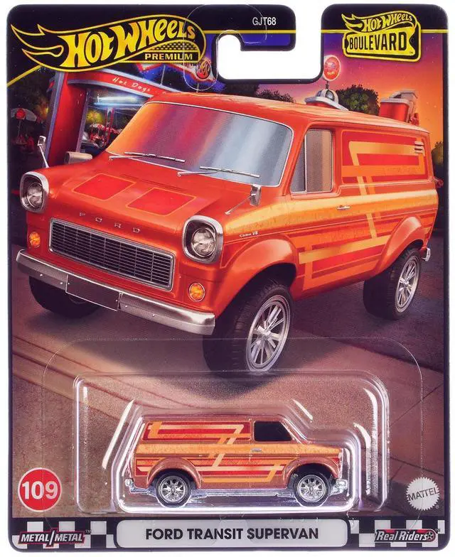 Alt view image 6 of 6 - "Boulevard 106-110" 5 piece Set "Premium" 2024 Series Die cast Model Cars by Hot Wheels