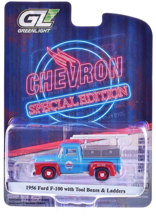 Alt view image 4 of 6 - "Chevron Special Edition" Series 1 Set of 6 pieces 1/64 Diecast Model Car by Greenlight