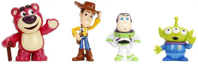 Alt view image 2 of 6 - Set of 4 Diecast Figures "Toy Story" "Metalfigs" Series Diecast Models by Jada