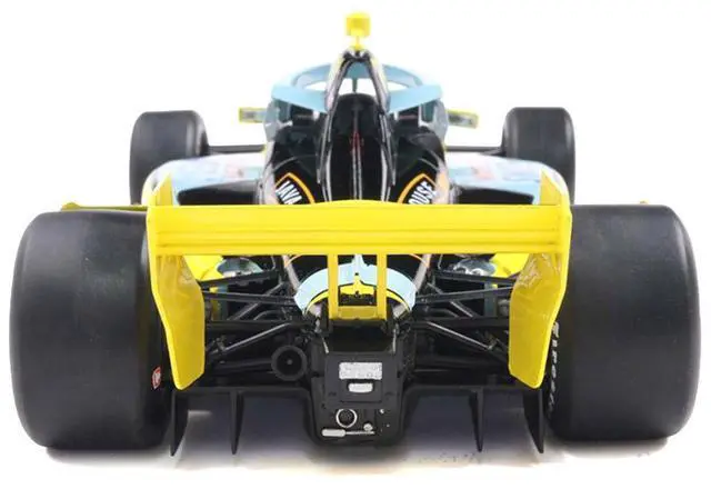 Alt view image 5 of 6 - Dallara IndyCar #21 "Splenda" Ed Carpenter Racing "NTT IndyCar Series" (2025) 1/18 Diecast Model Car by IXO Models
