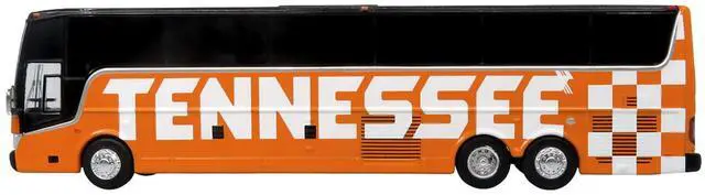 Alt view image 2 of 6 - Van Hool TX-45 Motorcoach Bus "Premier Transportation" Orange and Black 1/87 (HO) Scale Diecast Model by Iconic Replicas