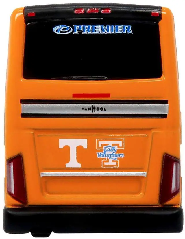 Alt view image 5 of 6 - Van Hool TX-45 Motorcoach Bus "Premier Transportation" Orange and Black 1/87 (HO) Scale Diecast Model by Iconic Replicas