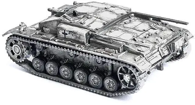 Alt view image 4 of 6 - Germany StuG. III Ausf.E Tank Winter Camouflage "StuG.Abt. 202, Russia" (1942) 1/72 Plastic Model by Dragon Models