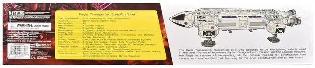 Alt view image 3 of 4 - Skill 2 Model Kit Eagle Transporter Spacecraft "Celebrating 40 Years" "Space: 1999" (1975-1977) TV 1/48 Scale Model by MPC