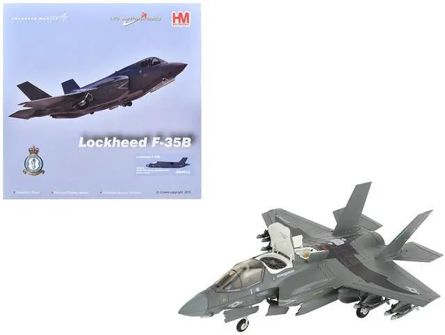 Main image of Lockheed F-35B Lightning II Aircraft "VMFA-242 Bats, Iwakuni, Japan" (2024) US Marine Corps 1/72 Diecast Model by Hobby Master.