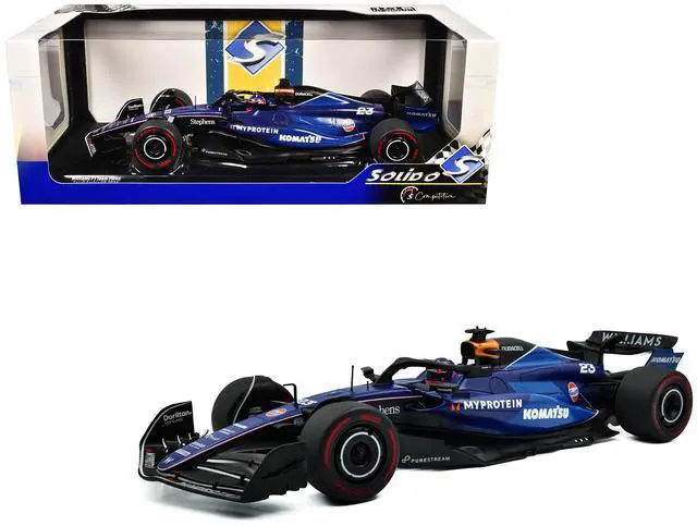 Main image of Williams FW46 #23 Alex Albon "Williams Racing" F1 Saudi Arabian GP (2024) "Competition" Series 1/18 Diecast Model Car by Solido