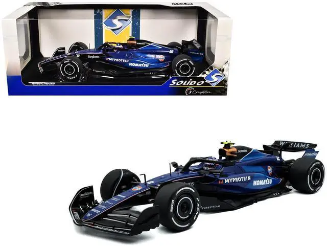 Main image of Williams FW46 #2 "Williams Racing" Formula One F1 Saudi Arabian GP (2024) "Competition" Series 1/18 Diecast Model Car by Solido