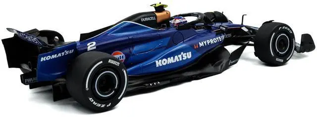 Alt view image 4 of 6 - Williams FW46 #2 "Williams Racing" Formula One F1 Saudi Arabian GP (2024) "Competition" Series 1/18 Diecast Model Car by Solido