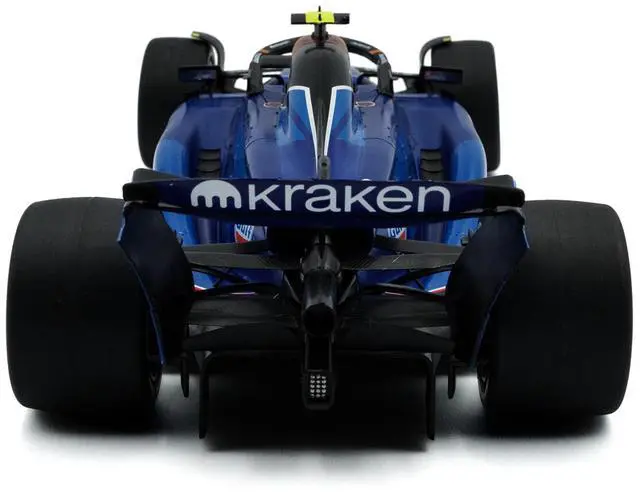 Alt view image 6 of 6 - Williams FW46 #2 "Williams Racing" Formula One F1 Saudi Arabian GP (2024) "Competition" Series 1/18 Diecast Model Car by Solido