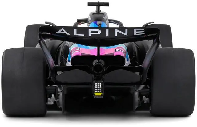 Alt view image 6 of 6 - Alpine A524 #31 Esteban Ocon "BWT" Formula One F1 Miami GP (2024) "Competition" Series 1/18 Diecast Model Car by Solido