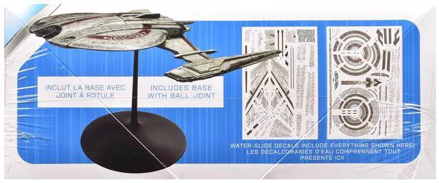Alt view image 2 of 4 - U.S.S. Shenzhou NCC-1227 Spacecraft "Star Trek: Discovery" (2017-2024) (Skill 2) 1/2500 Plastic Sap Model Kit by Polar Lights