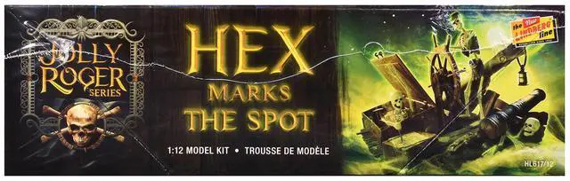 Alt view image 2 of 4 - Skill 2 Jolly Roger Series "Hex Marks the Spot" Diorama Set 1/12 Plastic Model Kit by Lindberg