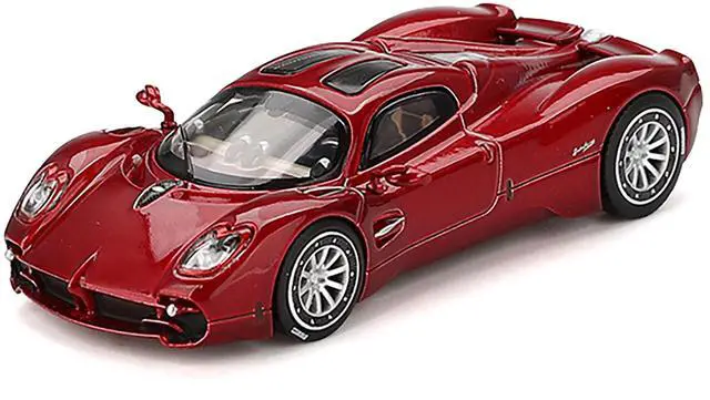 Alt view image 2 of 6 - Pagani Utopia Dubai Red 1/64 Diecast Model Car by BBR