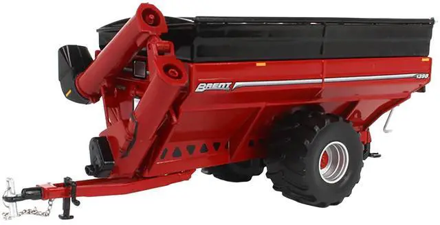 Alt view image 2 of 3 - Brent 1398 Avalanche Grain Cart with Flotation Tires Red 1/64 Diecast Model by SpecCast