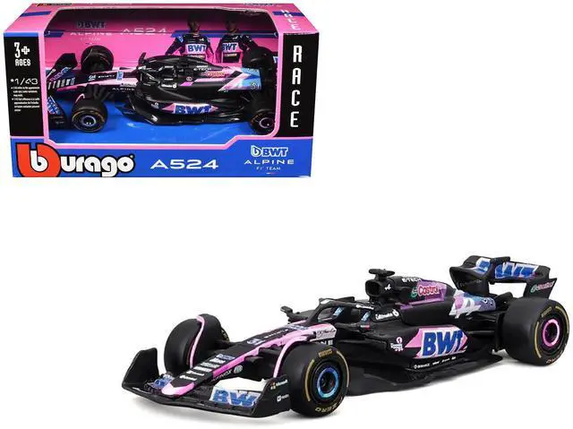 Main image of Alpine A524 #31 Esteban Ocon "BWT" "Formula One F1 World Championship" (2024) 1/43 Diecast Model Car by Bburago