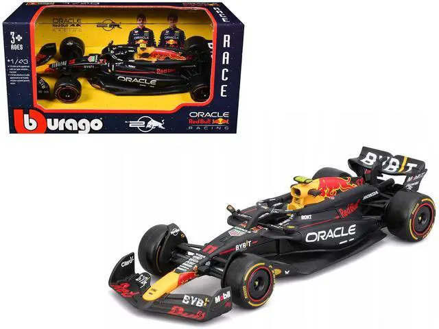 Main image of Red Bull Racing RB20 #11 Sergio Perez "Oracle" F1 World Championship (2024) "Race" Series 1/43 Diecast Model Car by Bburago