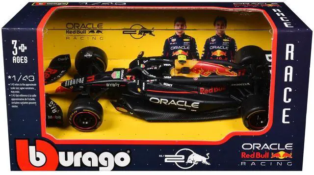 Alt view image 6 of 6 - Red Bull Racing RB20 #11 Sergio Perez "Oracle" F1 World Championship (2024) "Race" Series 1/43 Diecast Model Car by Bburago