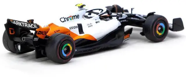 Alt view image 3 of 6 - McLaren MCL60 #4 Lando Norris 3rd Place F1 "Spanish GP Qualifying" (2023) "Global64" 1/64 Diecast Model Car by Tarmac Works