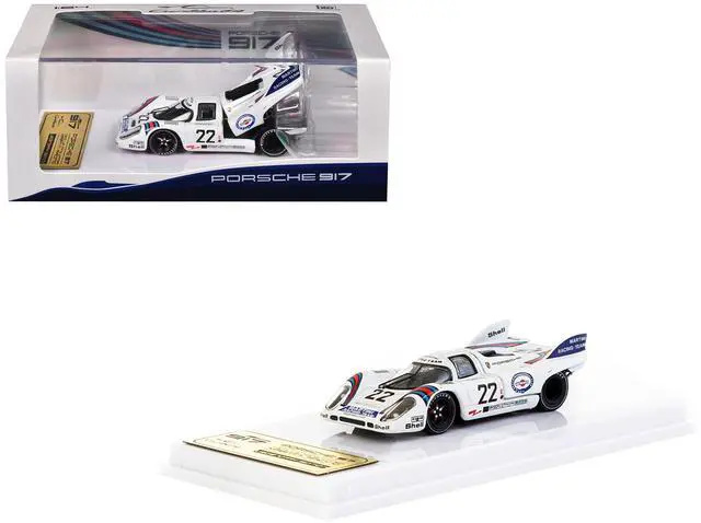 Main image of Porsche 917K #22 "Martini Racing" Winner "24 Hours of Le Mans" (1971) "Curitiba64" Series 1/64 Diecast Model Car by Tarmac Works