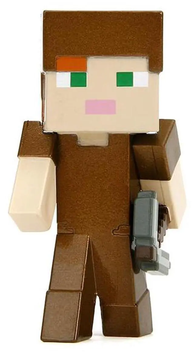 Alt view image 3 of 6 - Set of 4 Diecast Figures "Minecraft" Video Game Wave 3 "Metalfigs" Series Diecast Model by Jada