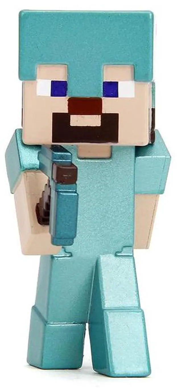 Alt view image 4 of 6 - Set of 4 Diecast Figures "Minecraft" Video Game Wave 3 "Metalfigs" Series Diecast Model by Jada