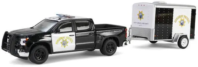 Alt view image 4 of 6 - "Hot Pursuit Hitch & Tow" Series 1 Set of 3 pieces 1/64 Die-Cast Model Cars by Greenlight