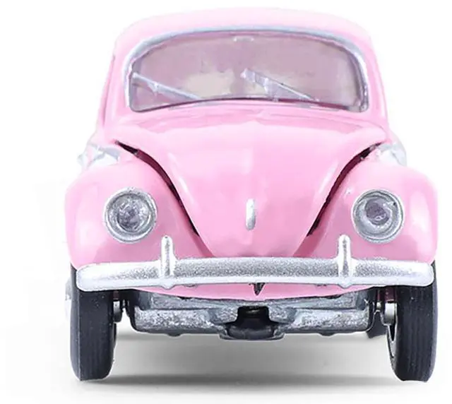 Alt view image 5 of 6 - 1950 Volkswagen Beetle "Botanical Beetle" Pink & White with Graphics "Club Vee-Dub" Series 1/64 Diecast Model Cars by Greenlight