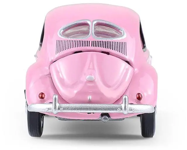 Alt view image 6 of 6 - 1950 Volkswagen Beetle "Botanical Beetle" Pink & White with Graphics "Club Vee-Dub" Series 1/64 Diecast Model Cars by Greenlight