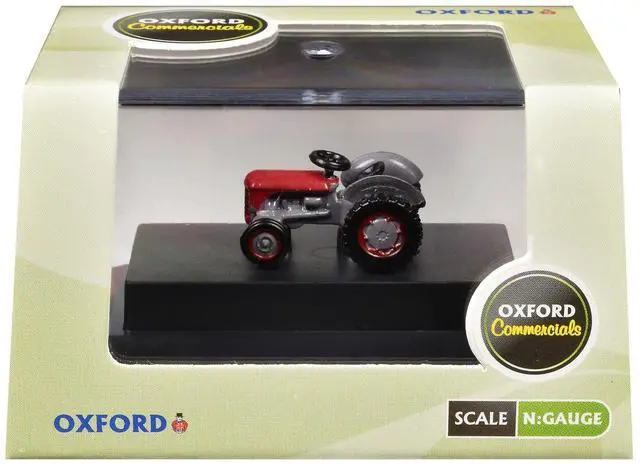 Main image of Ferguson Tractor Red and Gray 1/148 (N) Scale Diecast Model car by Oxford Diecast
