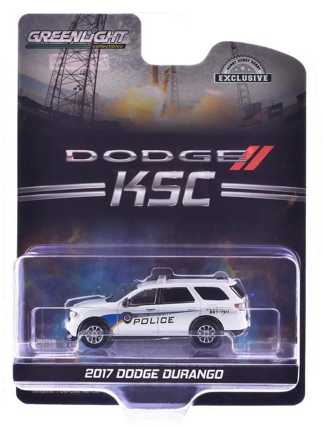 Alt view image 3 of 3 - 2017 Dodge Durango White with Graphics "Hobby Exclusive" Series 1/64 Diecast Model Car by Greenlight