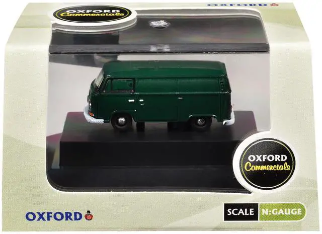 Alt view image 3 of 3 - Volkswagen T2 Van Peru Green  1/148 (N) Scale Diecast Model car by Oxford Diecast