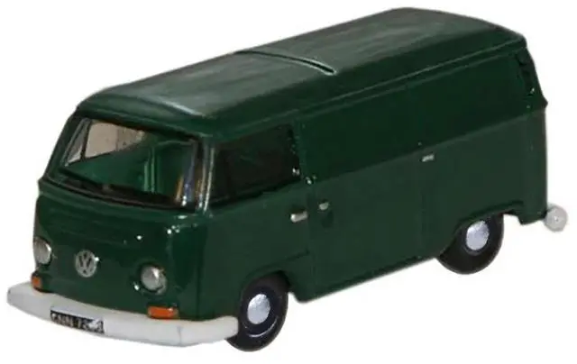 Alt view image 2 of 3 - Volkswagen T2 Van Peru Green  1/148 (N) Scale Diecast Model car by Oxford Diecast