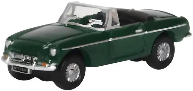 Alt view image 2 of 6 - MG MGB Roadster RHD (Right Hand Drive) British Racing Green 1/148 (N) Scale Diecast Model car by Oxford Diecast