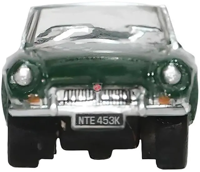Alt view image 4 of 6 - MG MGB Roadster RHD (Right Hand Drive) British Racing Green 1/148 (N) Scale Diecast Model car by Oxford Diecast