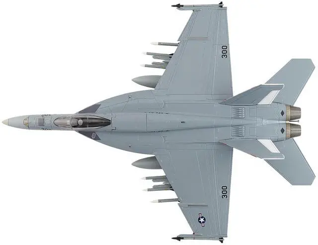 Alt view image 4 of 6 - Boeing F/A-18E Super Hornet Fighter Aircraft Golden Warriors" 2017 US Navy "Air Power Series" 1/72 Diecast Model by Hobby Master