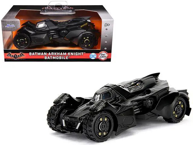 Main image of Batmobile Black "Batman: Arkham Knight" (2015) Video Game "Hollywood Rides" Series 1/32 Die Cast Model Car by Jada