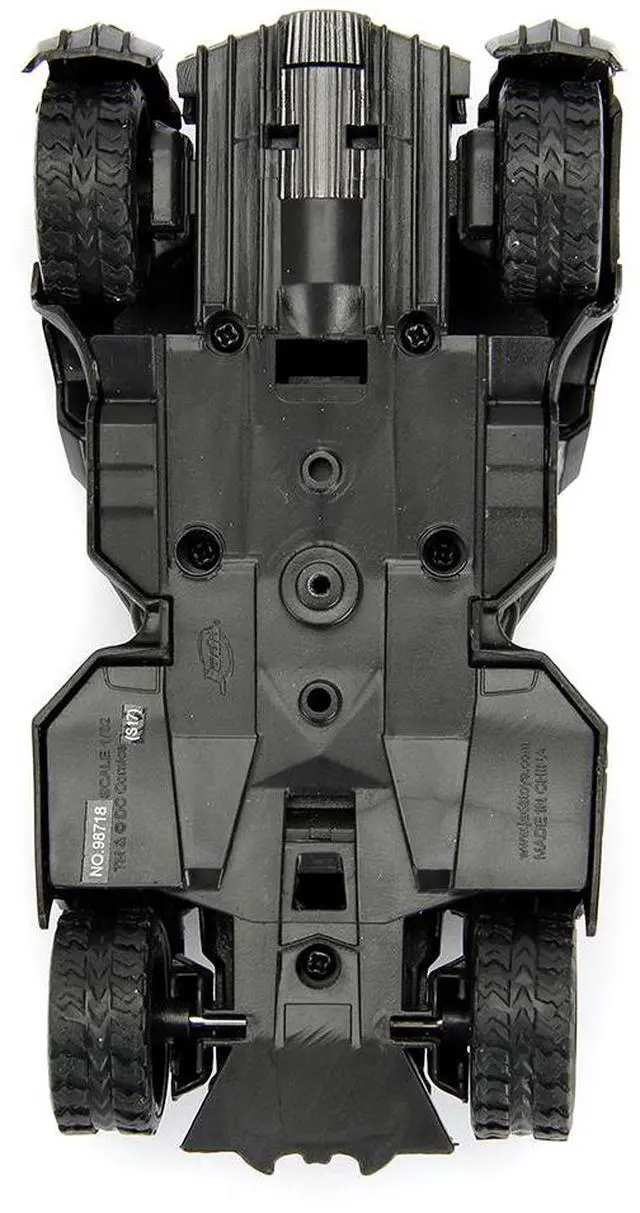 Alt view image 6 of 6 - Batmobile Black "Batman: Arkham Knight" (2015) Video Game "Hollywood Rides" Series 1/32 Die Cast Model Car by Jada