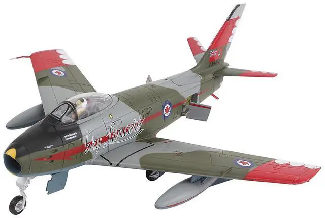Alt view image 6 of 6 - Canadair Sabre Mk.6 Fighter Aircraft "Sky Lancers" (1956) Royal Canadian Air Force 1/72 Diecast Model by Hobby Master
