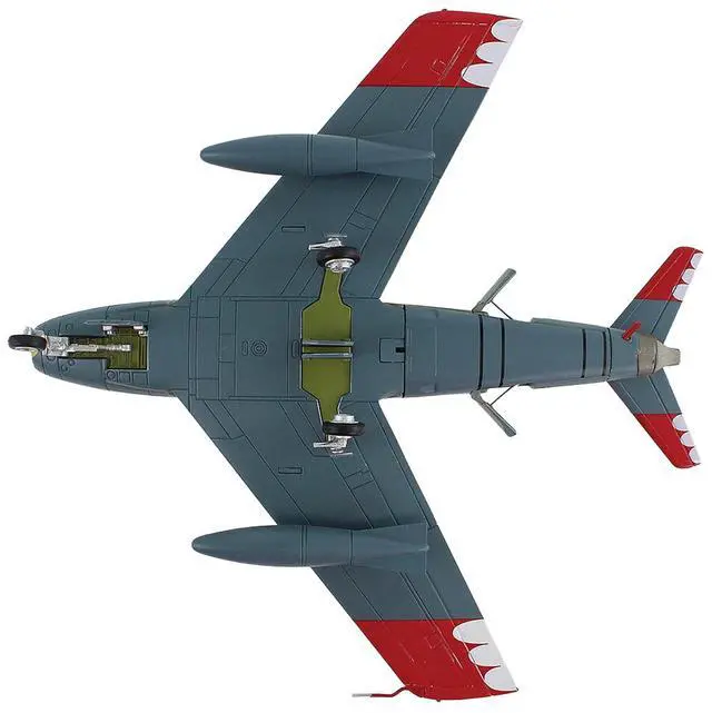 Alt view image 5 of 6 - Canadair Sabre Mk.6 Fighter Aircraft "Sky Lancers" (1956) Royal Canadian Air Force 1/72 Diecast Model by Hobby Master