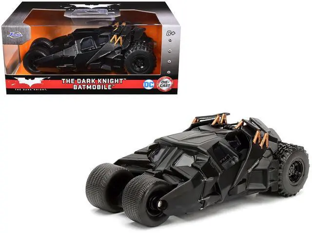 Main image of Batmobile Tumbler Black "The Dark Knight" (2008) Movie "Hollywood Rides" Series 1/32 Diecast Model Car by Jada
