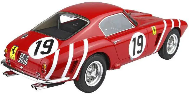 Alt view image 4 of 6 - Ferrari 250 SWB #19 "North American Racing Team" "24 Hours of Le Mans" (1960) with DISPLAY CASE Limited Ed Model Car by BBR