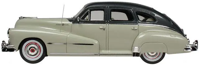Alt view image 4 of 6 - 1948 Pontiac 4 Door Sedan Oyster Gray 2-Tone Limited Edition to 200 pieces Worldwide 1/43 Model Car by Goldvarg Collection