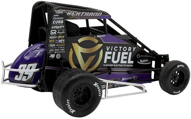 Alt view image 4 of 6 - Midget Sprint Car #39 Logan Seavey "Victory Fuel" Swindell Speedlab (2025) 1/18 Diecast Model Car by ACME