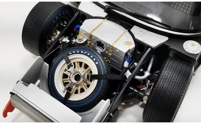 Alt view image 3 of 6 - Ford GT40 MKII-B #7 "Alan Mann Racing" "24 Hours of Le Mans" (1966) "Masterpiece Collection" 1/12 Diecast Model Car by ACME