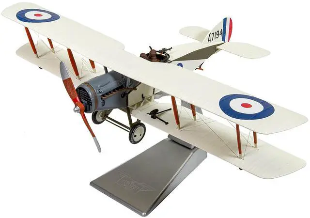 Alt view image 2 of 3 - Bristol F-2B Fighter Aircraft "Egypt" (1917) Royal Flying Corps "The Aviation Archive" Series 1/48 Diecast Model by Corgi