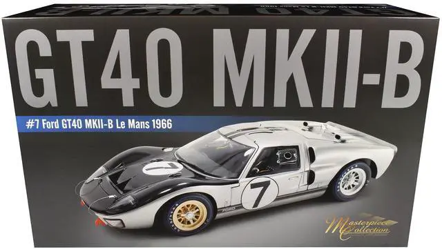 Alt view image 6 of 6 - Ford GT40 MKII-B #7 "Alan Mann Racing" "24 Hours of Le Mans" (1966) "Masterpiece Collection" 1/12 Diecast Model Car by ACME