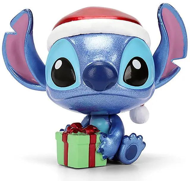 Alt view image 6 of 6 - Set of 4 Diecast Figures "Disney's Stitch Christmas Edition" "Metalfigs" Series Diecast Models by Jada