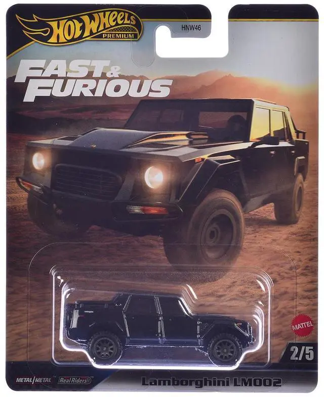 Main image of Lamborghini LM002 Black "Fast & Furious" (2009) Movie "Fast & Furious" Series Diecast Model Car by Hot Wheels