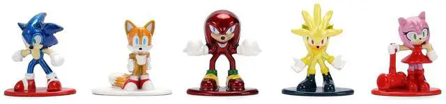 Alt view image 3 of 6 - "Sonic The Hedgehog" Set of 18 Diecast Figures Wave 2 "Nano Metalfigs" Series Diecast Models by Jada