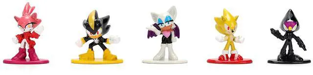 Alt view image 4 of 6 - "Sonic The Hedgehog" Set of 18 Diecast Figures Wave 2 "Nano Metalfigs" Series Diecast Models by Jada